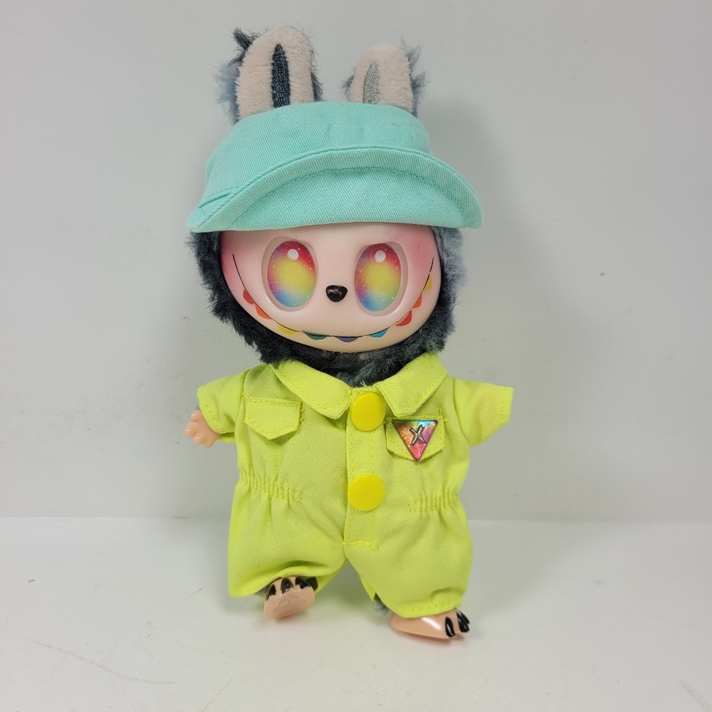 Alian Embroidered Jumper and Blue Hat